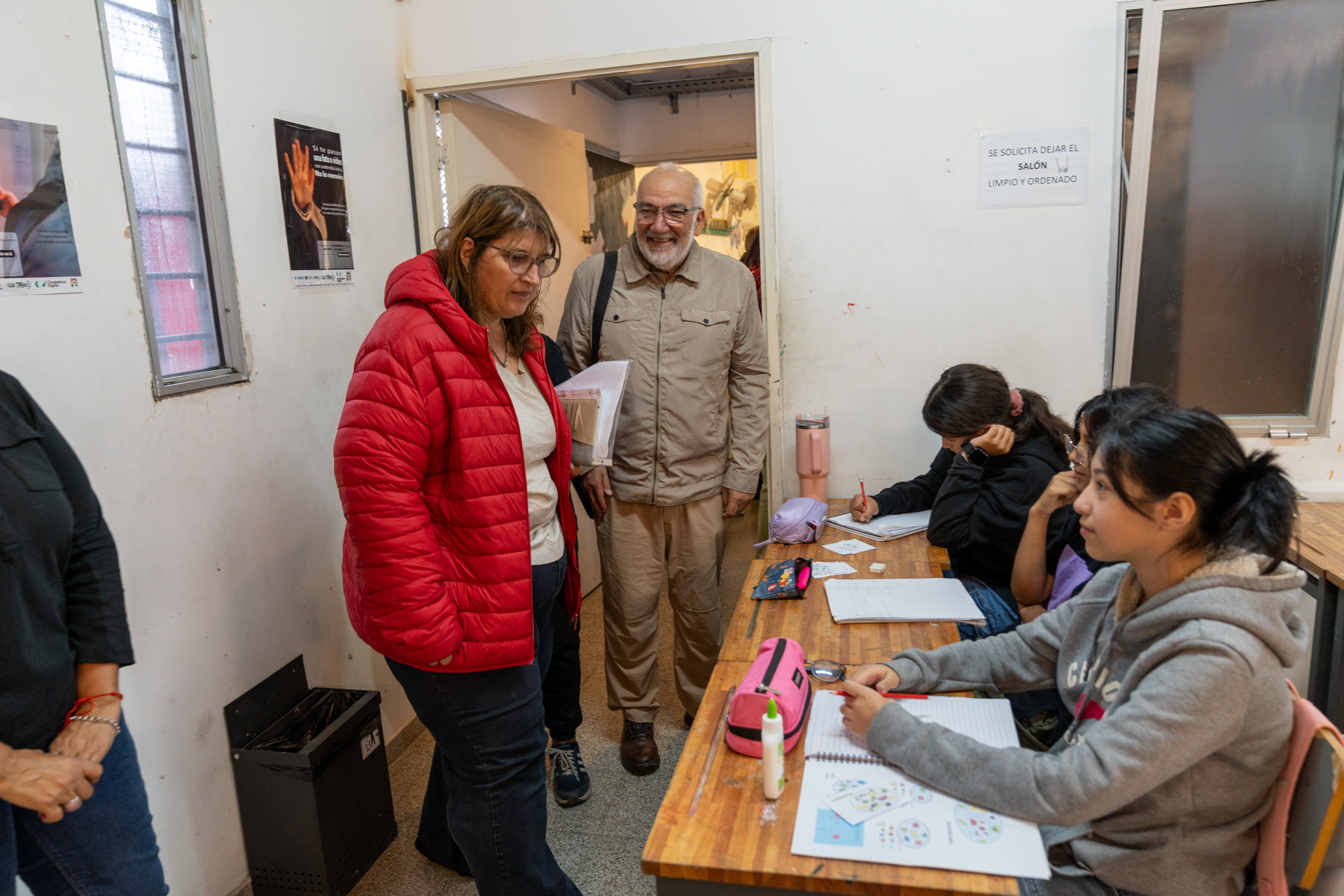 Nuevas Autoridades recorrieron centros educativos de zona oeste Montevideo
