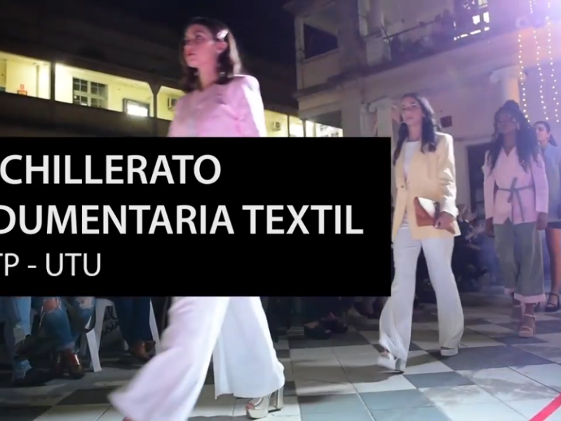 Curso de Educación Media Tecnológica en Indumentaria Textil
