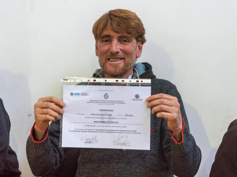 Testimonio de egresado del curso Mantenimiento Edilicio