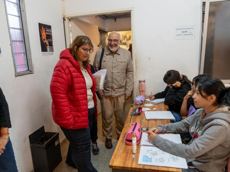 Nuevas Autoridades recorrieron centros educativos de zona oeste Montevideo