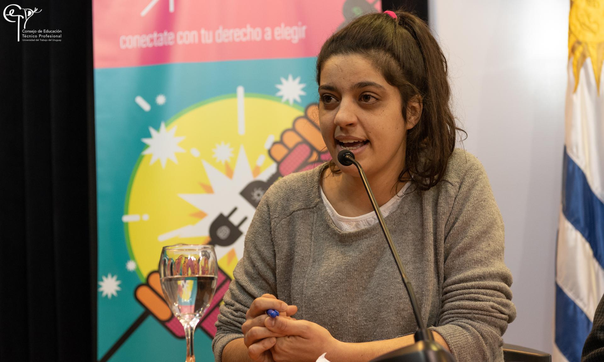 Jimena Torres - representante del MIDES