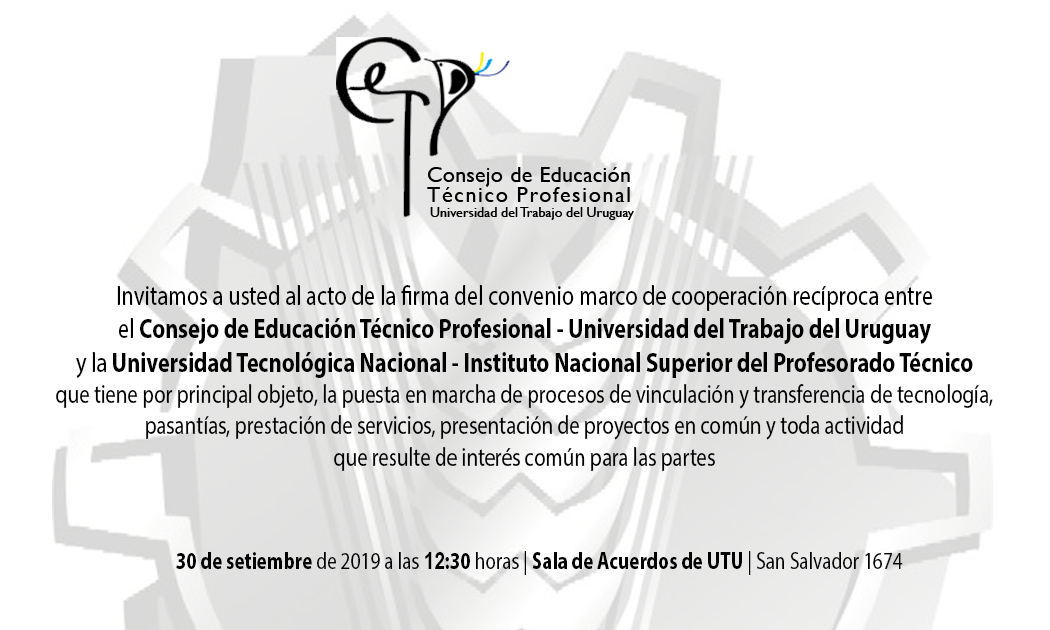 Por motivos de agenda de las autoridades, se modifica el horario del acto para las 12:30 horas.