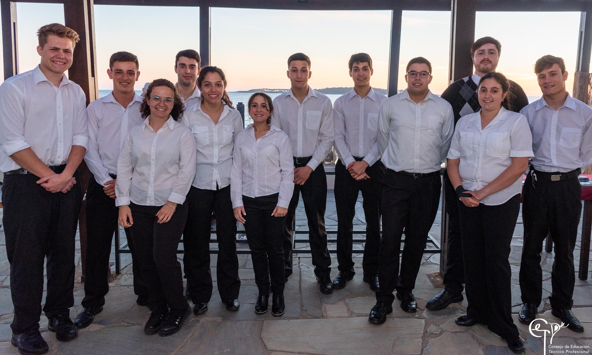 Alumnos de la Escuela Superior de Alta Gastronomía