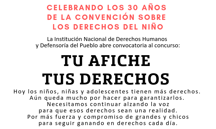 Celebrando los 30 años de la convención sobre los derechos del niño