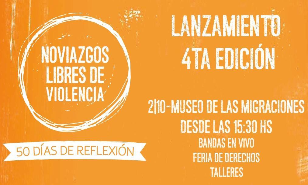 Lanzamiento de la 4ta edición "Noviazgos libres de violencia: 50 días de reflexión"