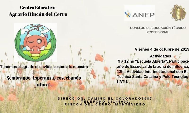 Muestra "Sembrando Esperanza, cosechando futuro"