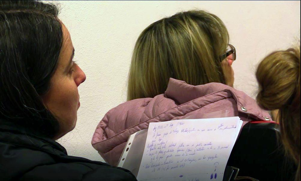 Personas participando de la jornada