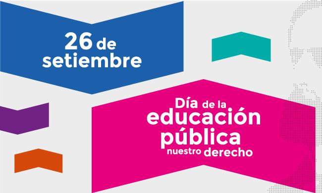 Día de la Educación Pública 2019 