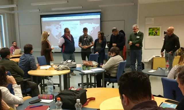 Delegación de CETP-UTU en formación en Finlandia