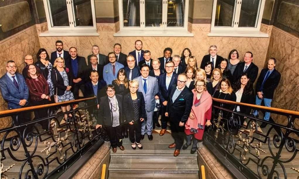 Integrantes de la Misión de CETP-UTU