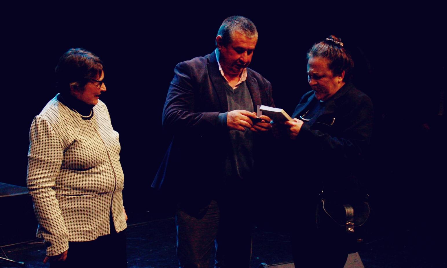 Entrega de medallas