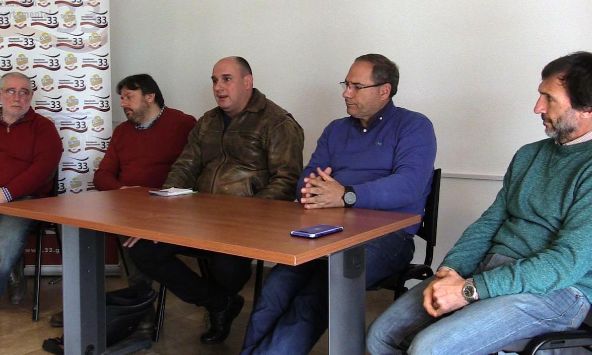 Representantes de la IM Treinta y Tres y UTU