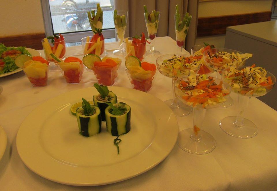 Muestra Escuela Técnica Rivera mesa Gastronomía 