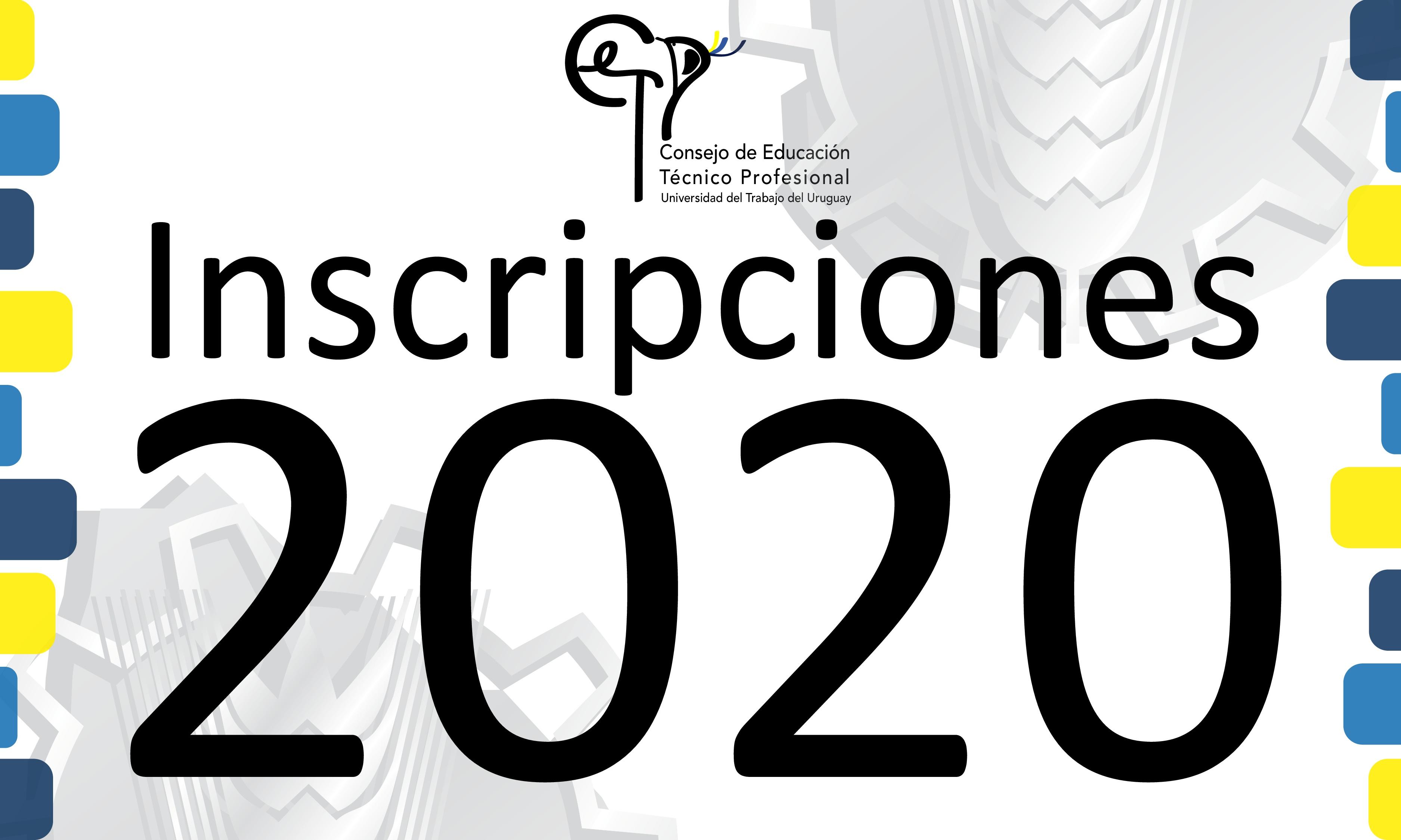 Inscripciones 2020