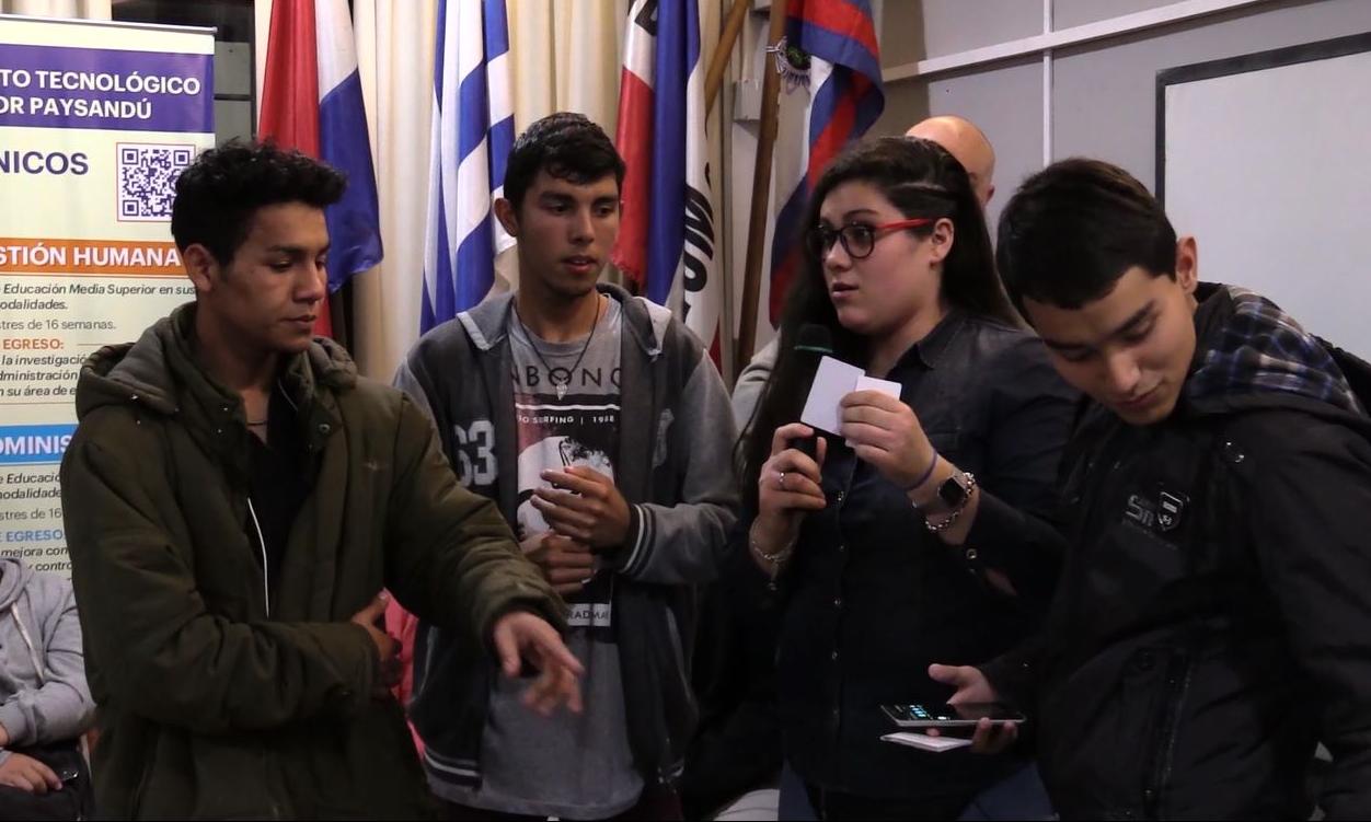 Alumnos de la Escuela Técnica de Artigas presentan proyecto en el ITS Paysandú