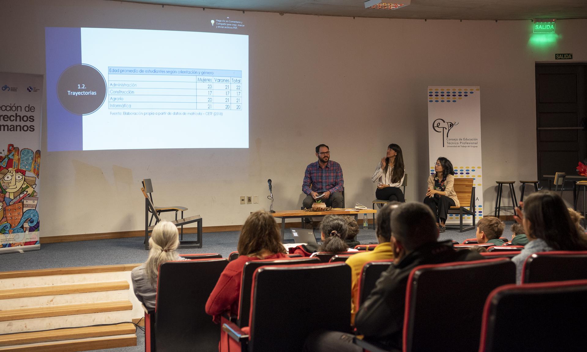 Exposición de la consultoría “Educación Técnico Profesional en Uruguay. Aproximación del análisis de aspectos clave bajo una mirada con enfoque de Género"