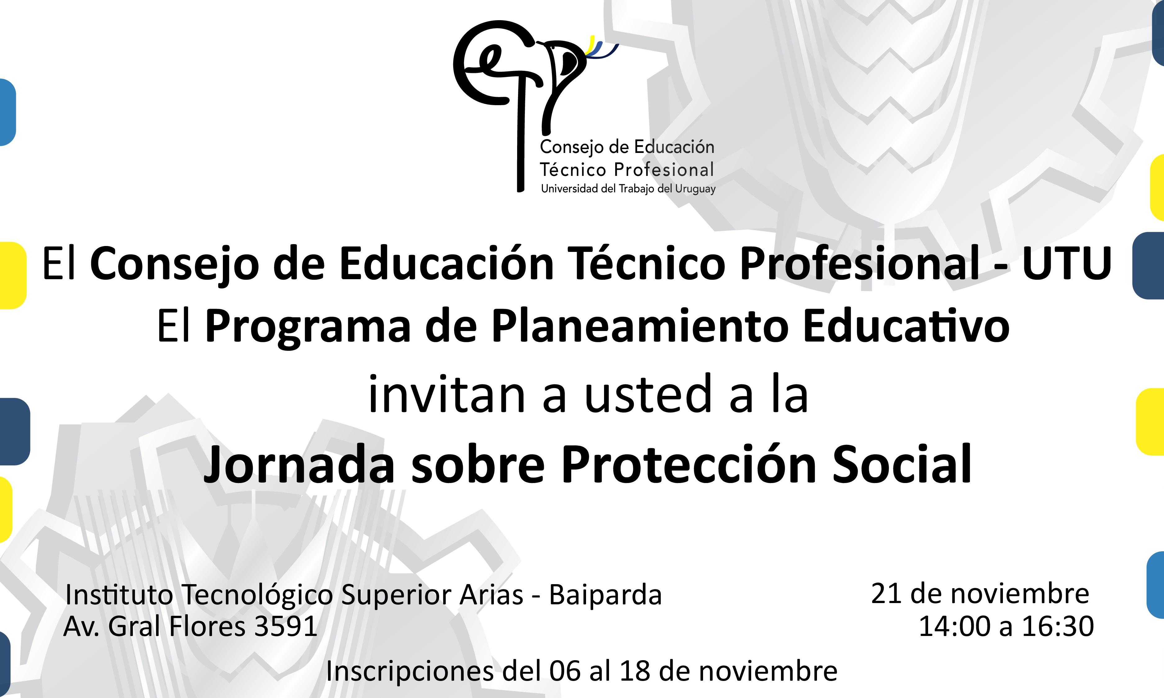 Invitación Jornada sobre Protección Social 