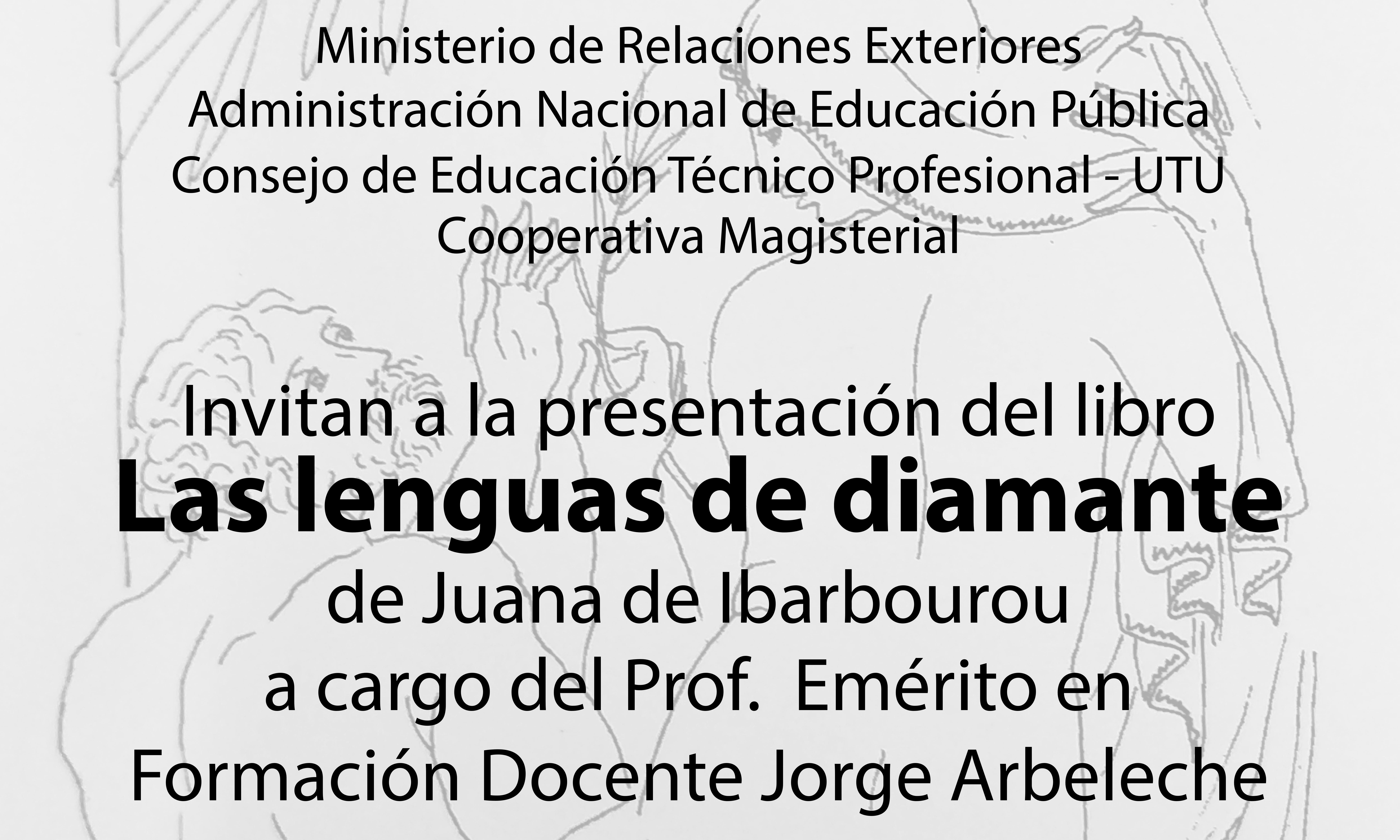 Presentación del libro: Las lenguas de diamante de Juana de Ibarbourou