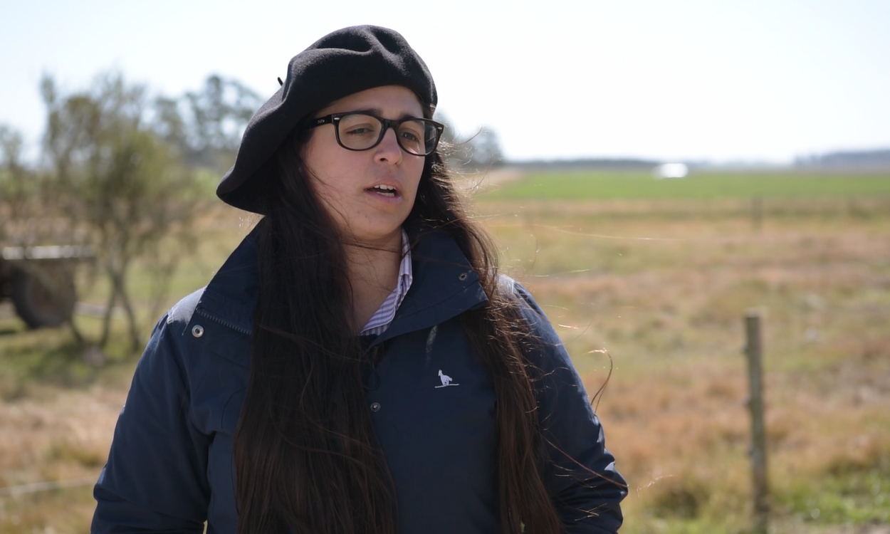 Estudiante de la Escuela La Carolina