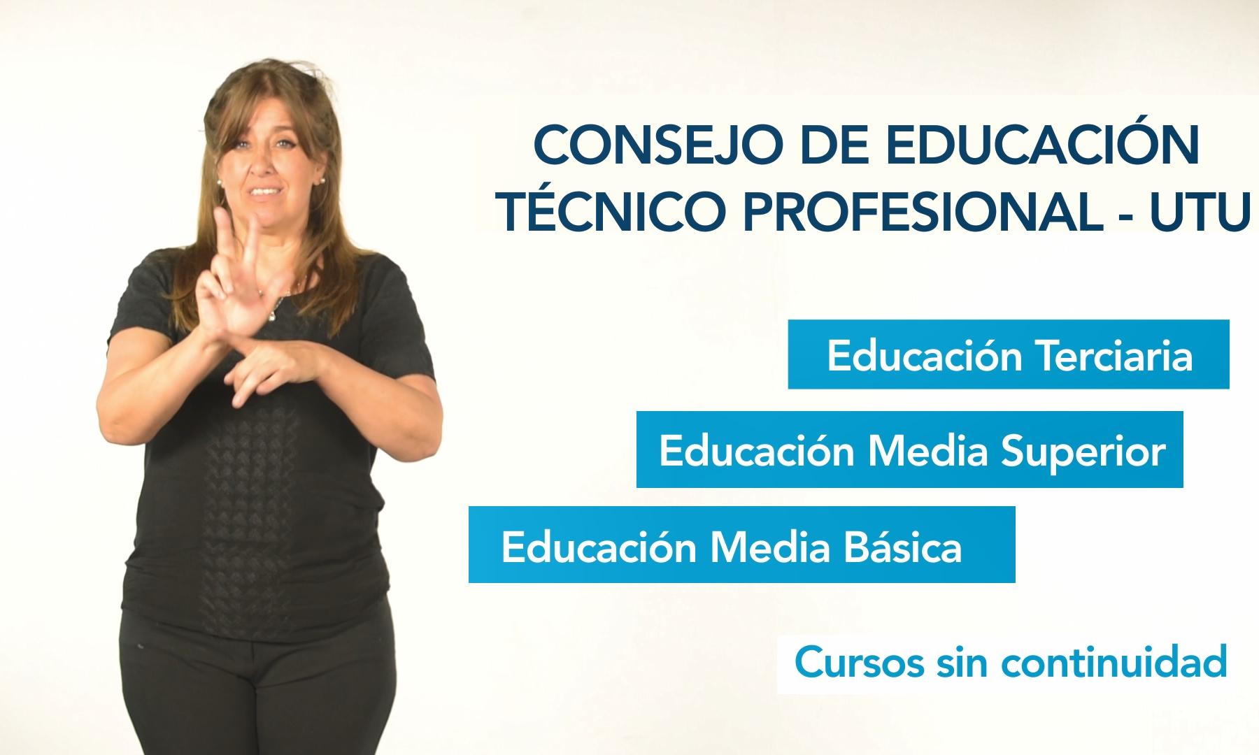 Oferta Educativa difundida con audio descripción, en LSU y con lectura fácil