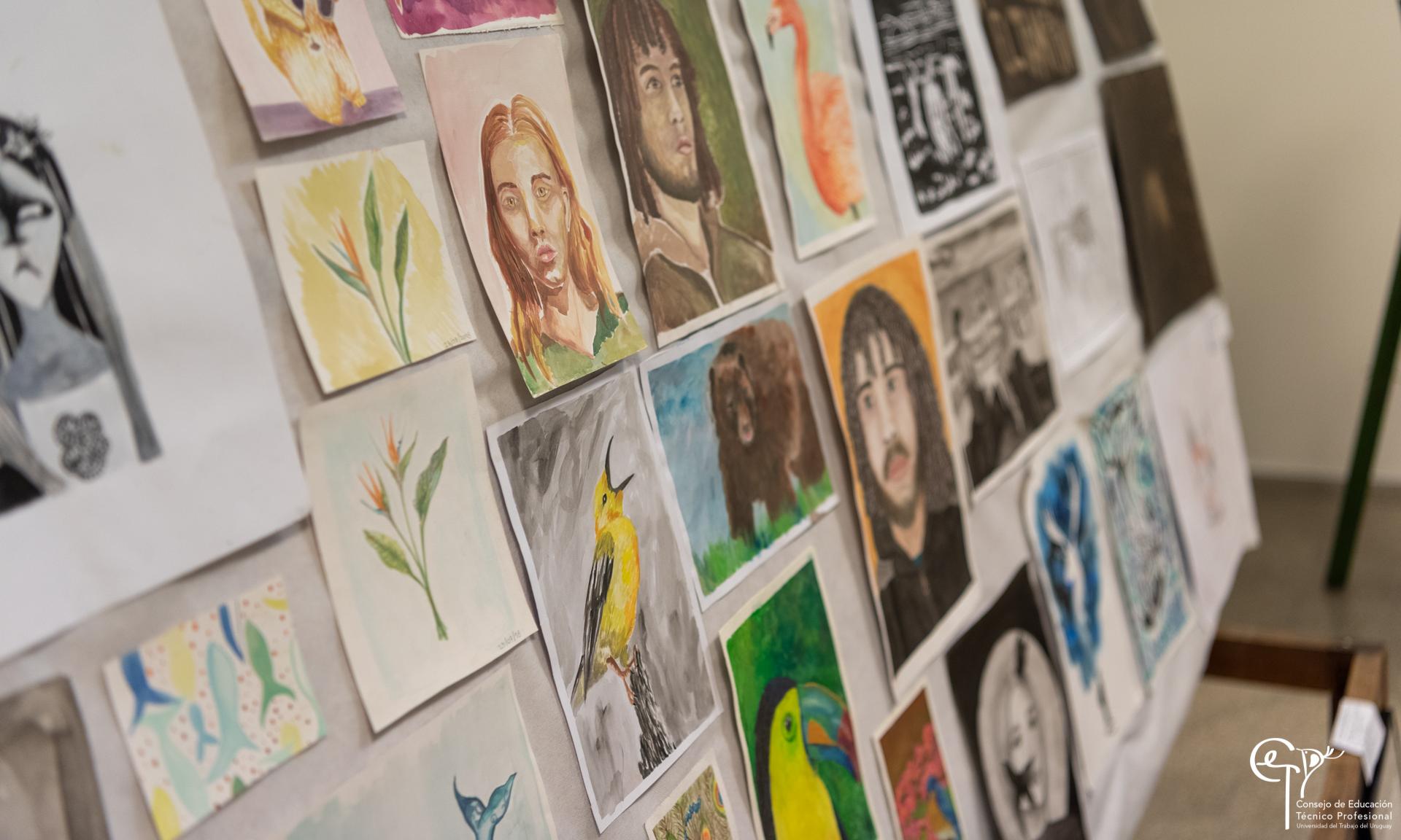 Cartelera Dibujos y Pinturas