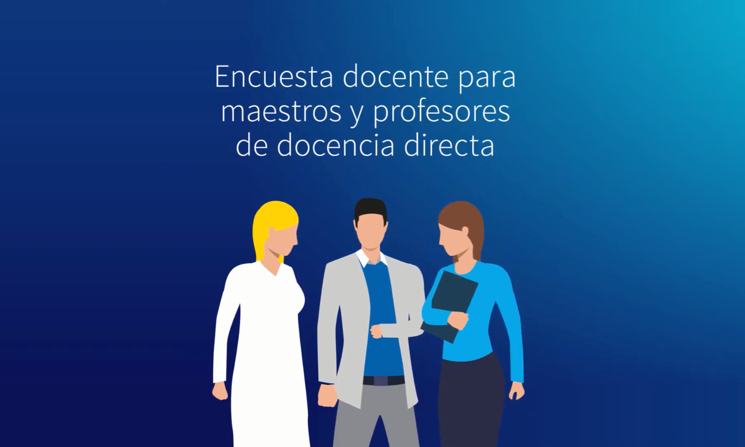 Captura de video de la ANEP sobre Encuesta para docentes en el retorno a las aulas
