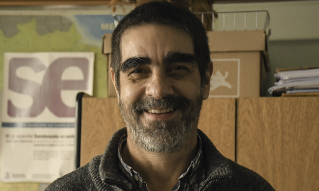 Imagen de José Miguel García, asistente en educación de la ANEP y referente en la Red Global de Aprendizajes. Fuente: Portal web de la ANEP