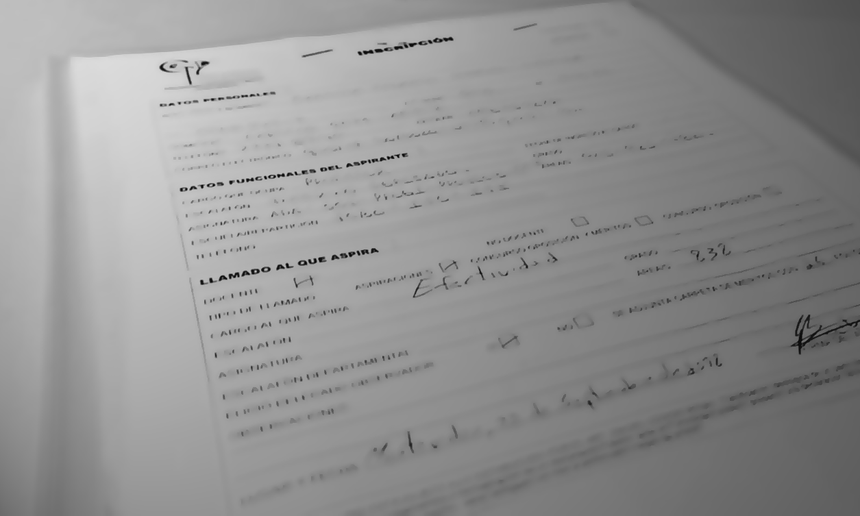 Formulario Inscripción