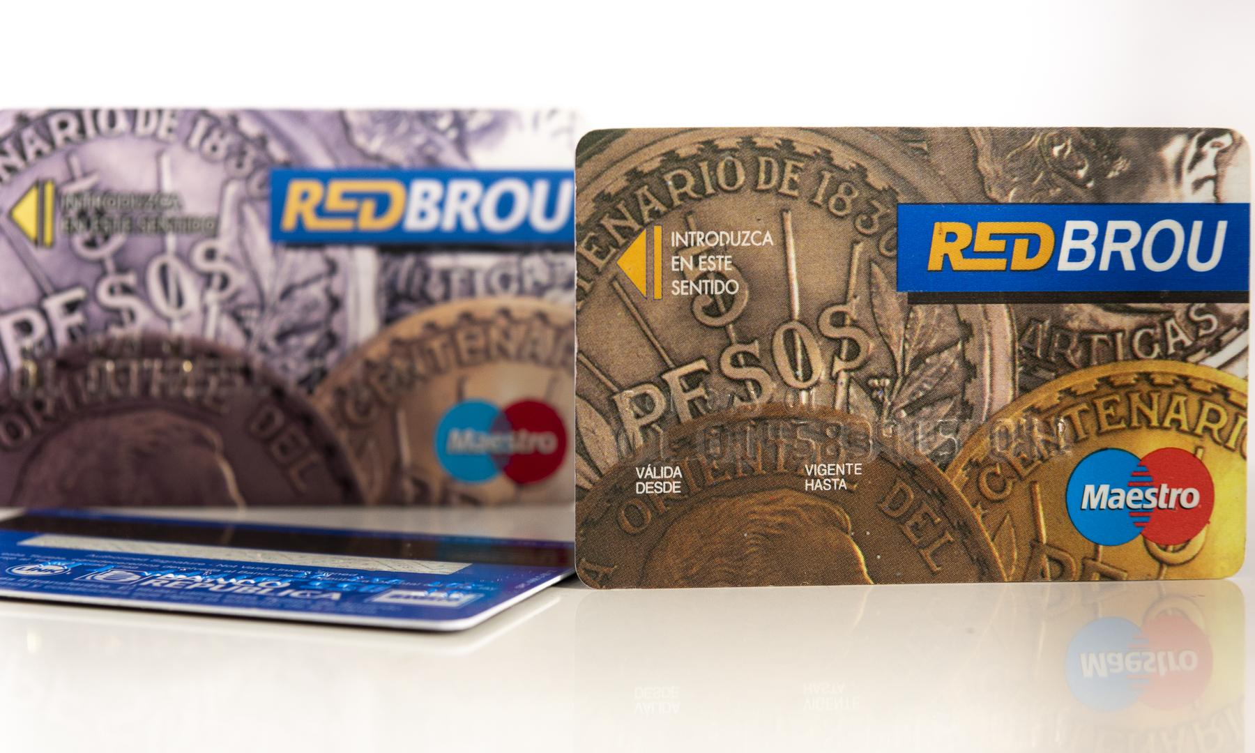 Tarjetas RedBrou del Banco República.
