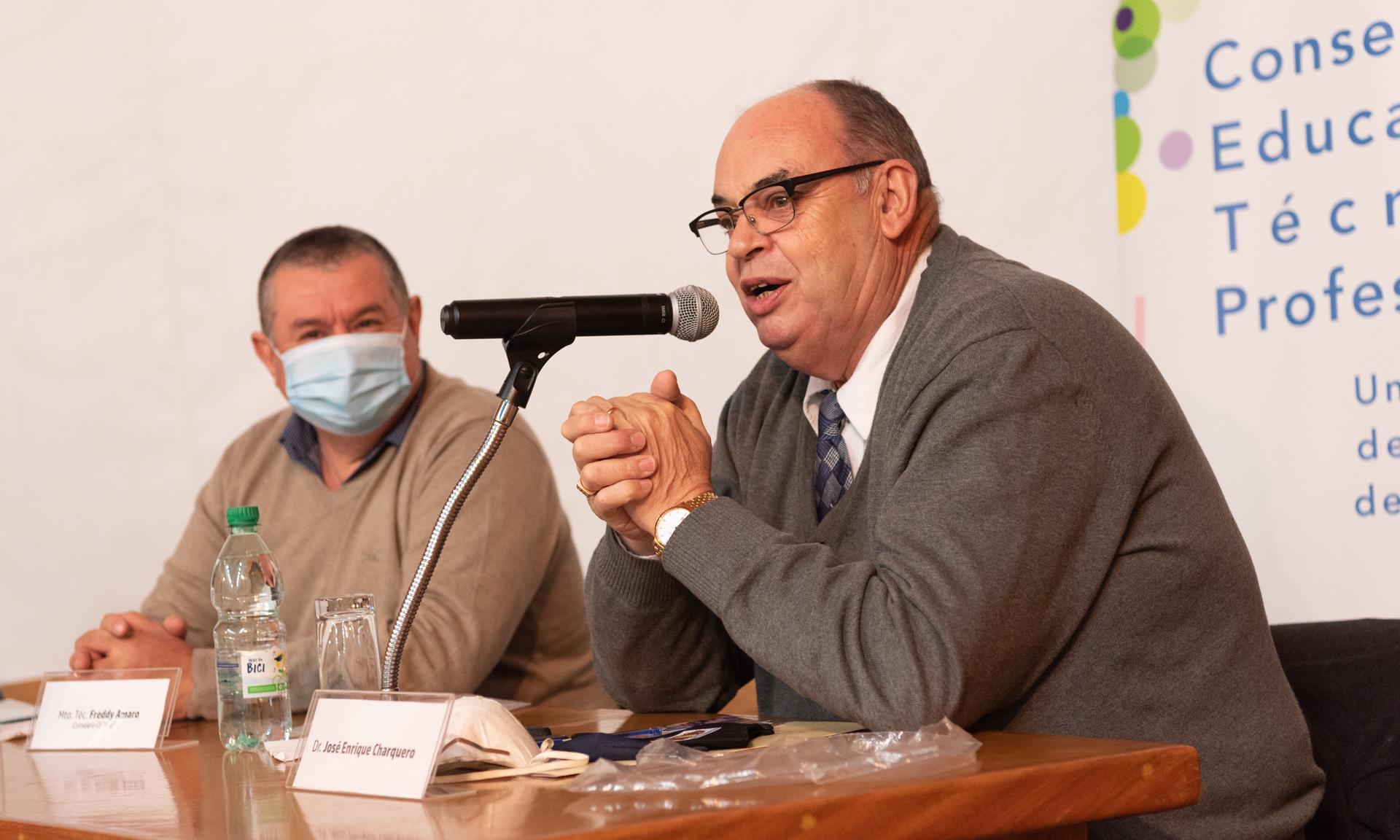 Dr. José Enrique Charquero, Director de Gestión Humana del CETP.