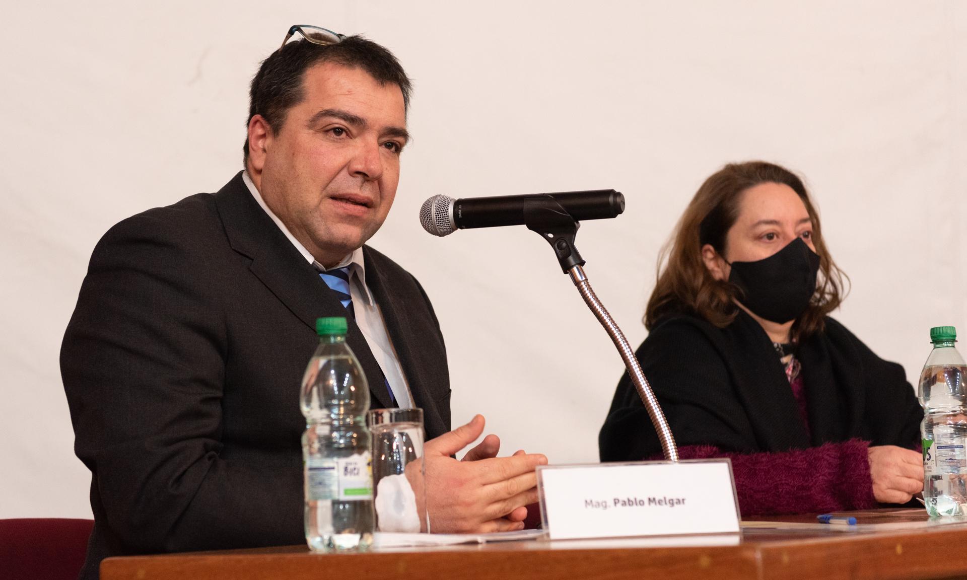 Mag. Pablo Melgar, Director de Comunicaciones del CETP.