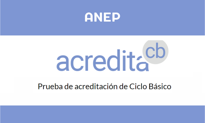Prueba de acreditación de ciclo básico 