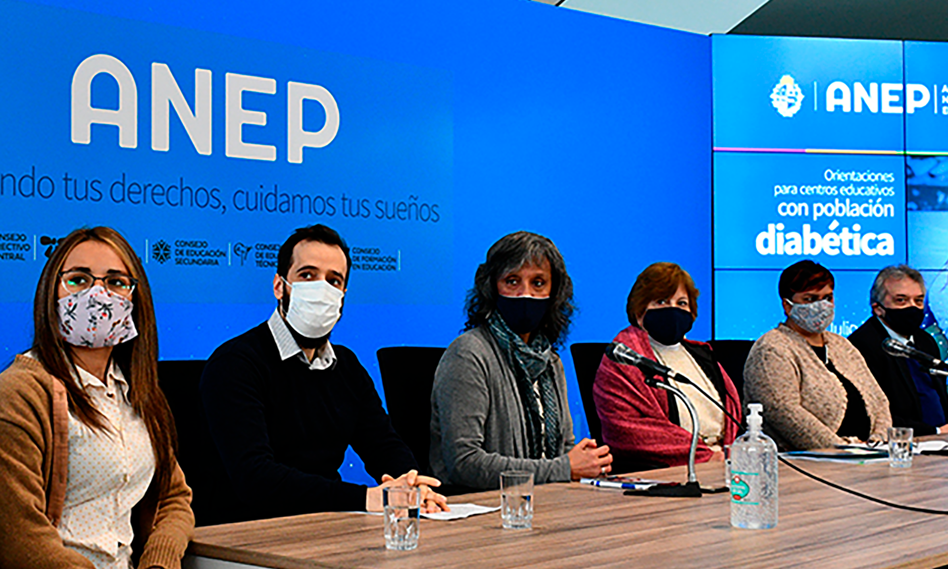 Presentación del Orientaciones para centros educativos con población diabética de la ANEP