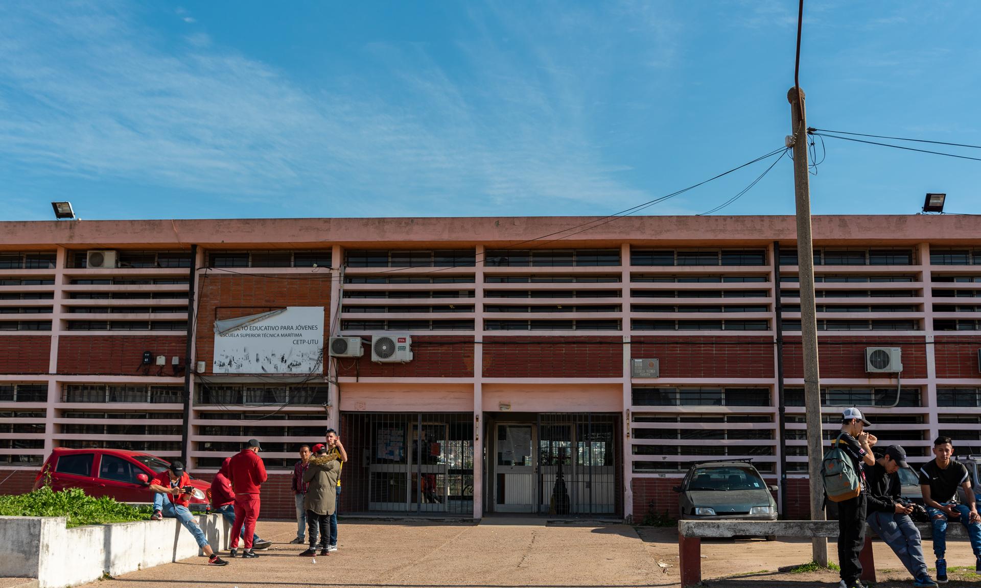 Fachada de la Escuela Técnica Superior Maritima