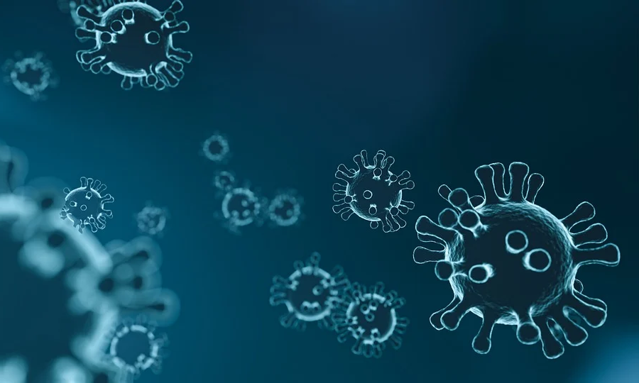 Ilustración sobre la enfermedad del Coronavirus COVID-19.