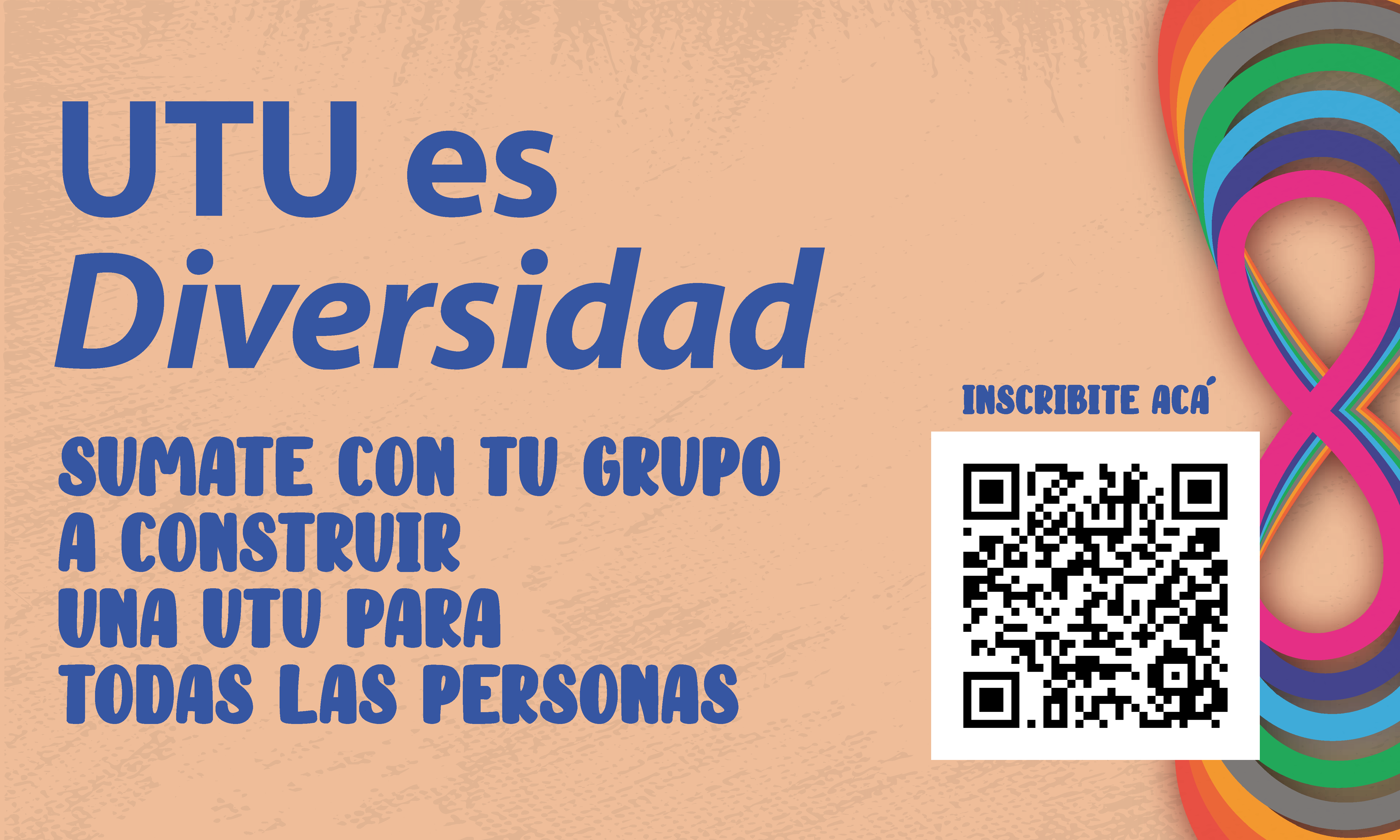 Afiche: Convocatoria abierta a presentación e inscripciones de propuestas al desafío para estudiantes organizado por el Proyecto Centros Mandela de UTU.