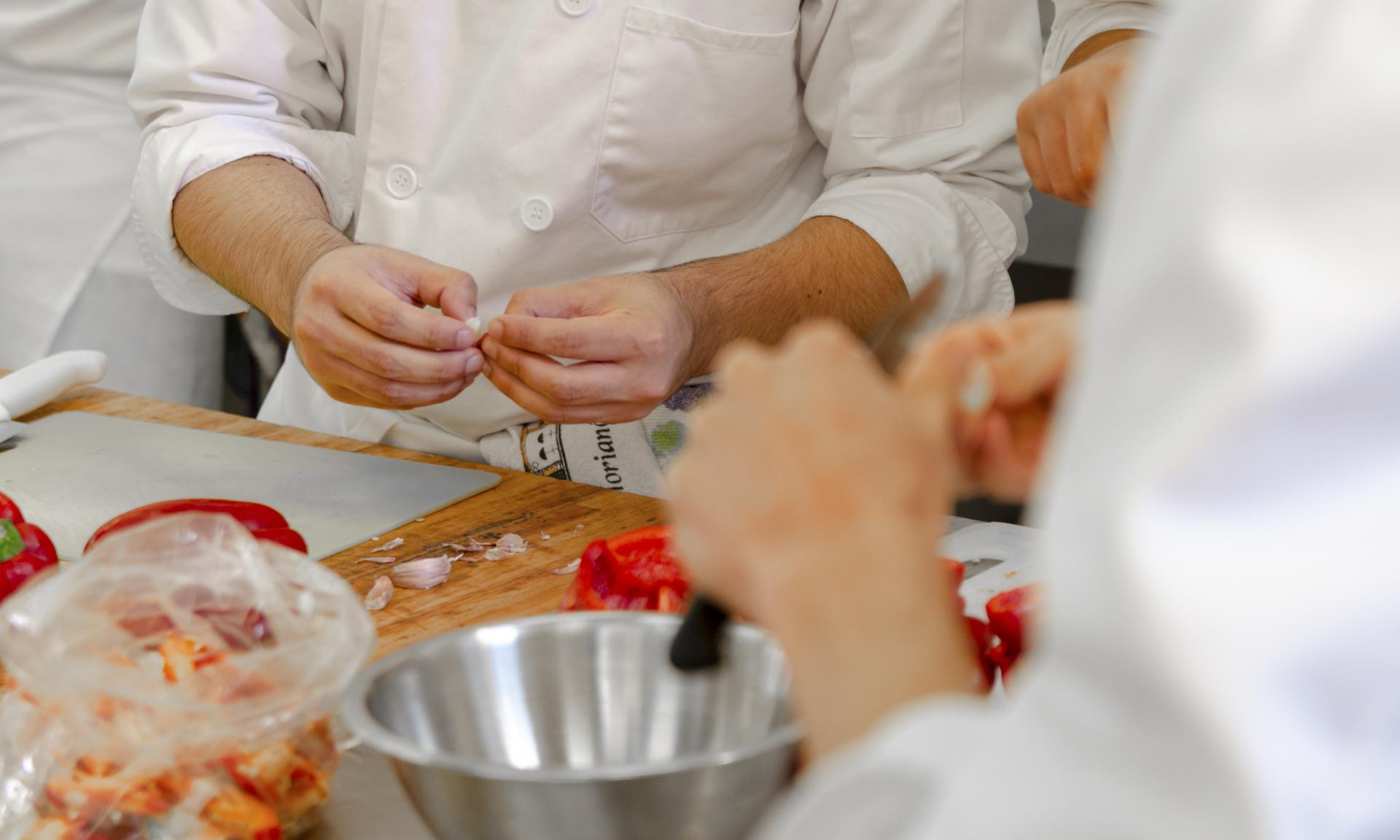 Cocina de restaurante.