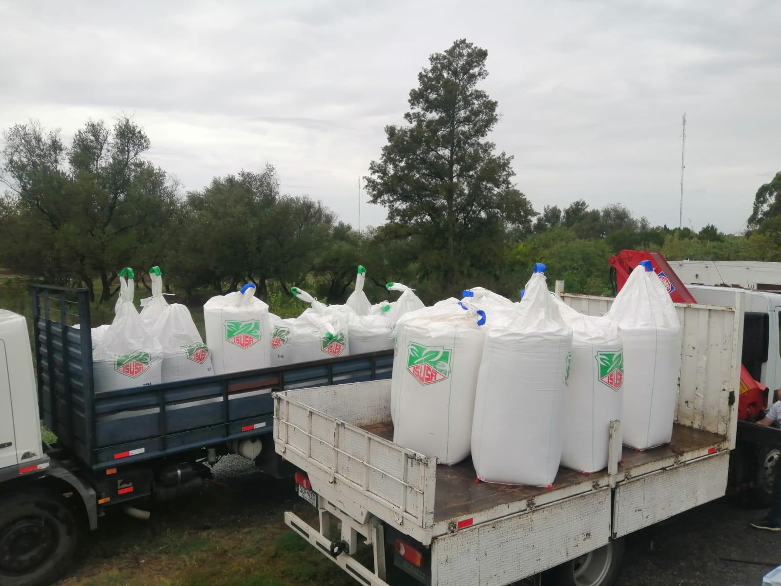 camiones con fertilizante