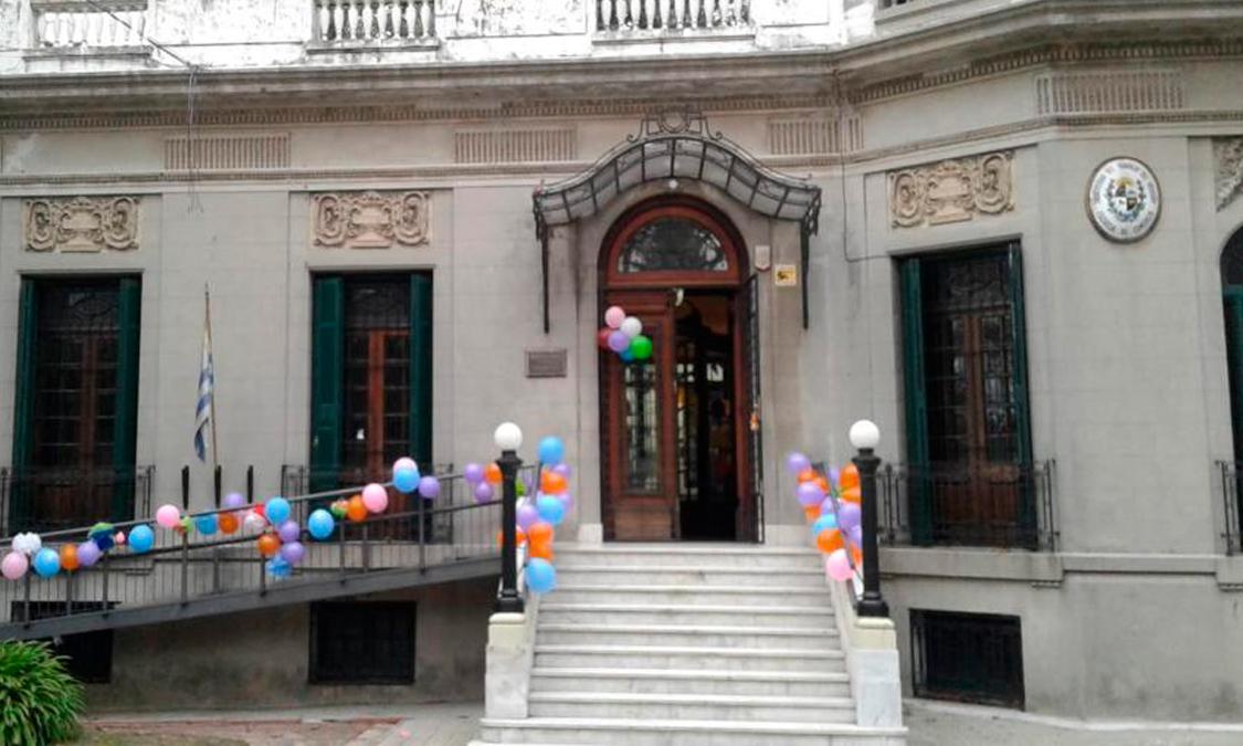 fachada del jardín