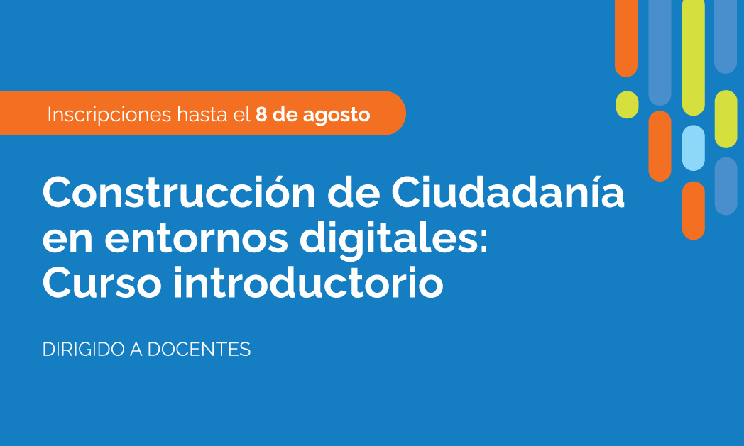 Afiche curso Básico Introductorio de Ciudadanía Digital