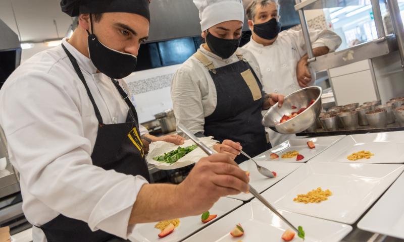 estudiantes de gastronomia