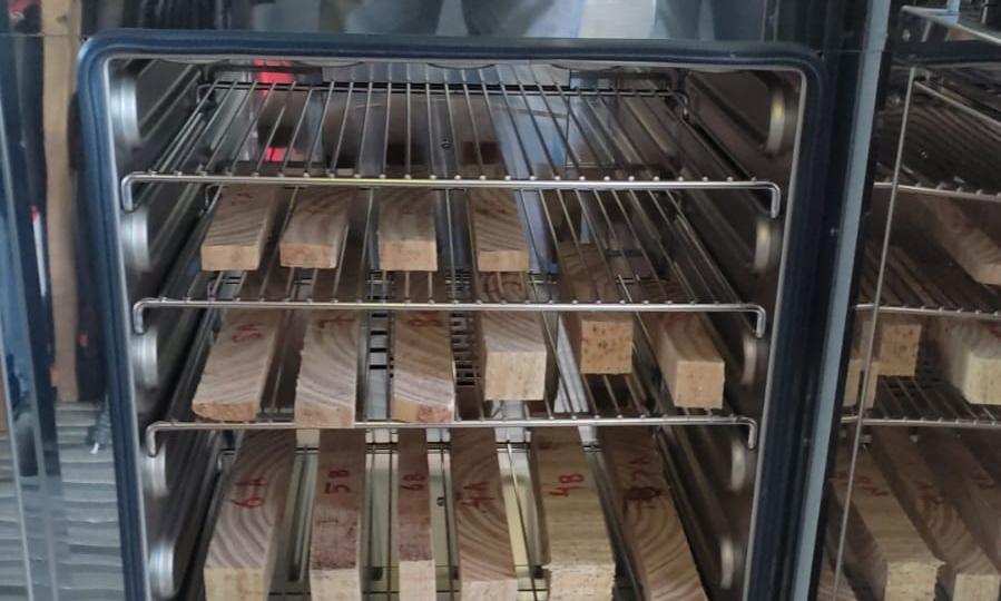 Horno solar de secado de madera