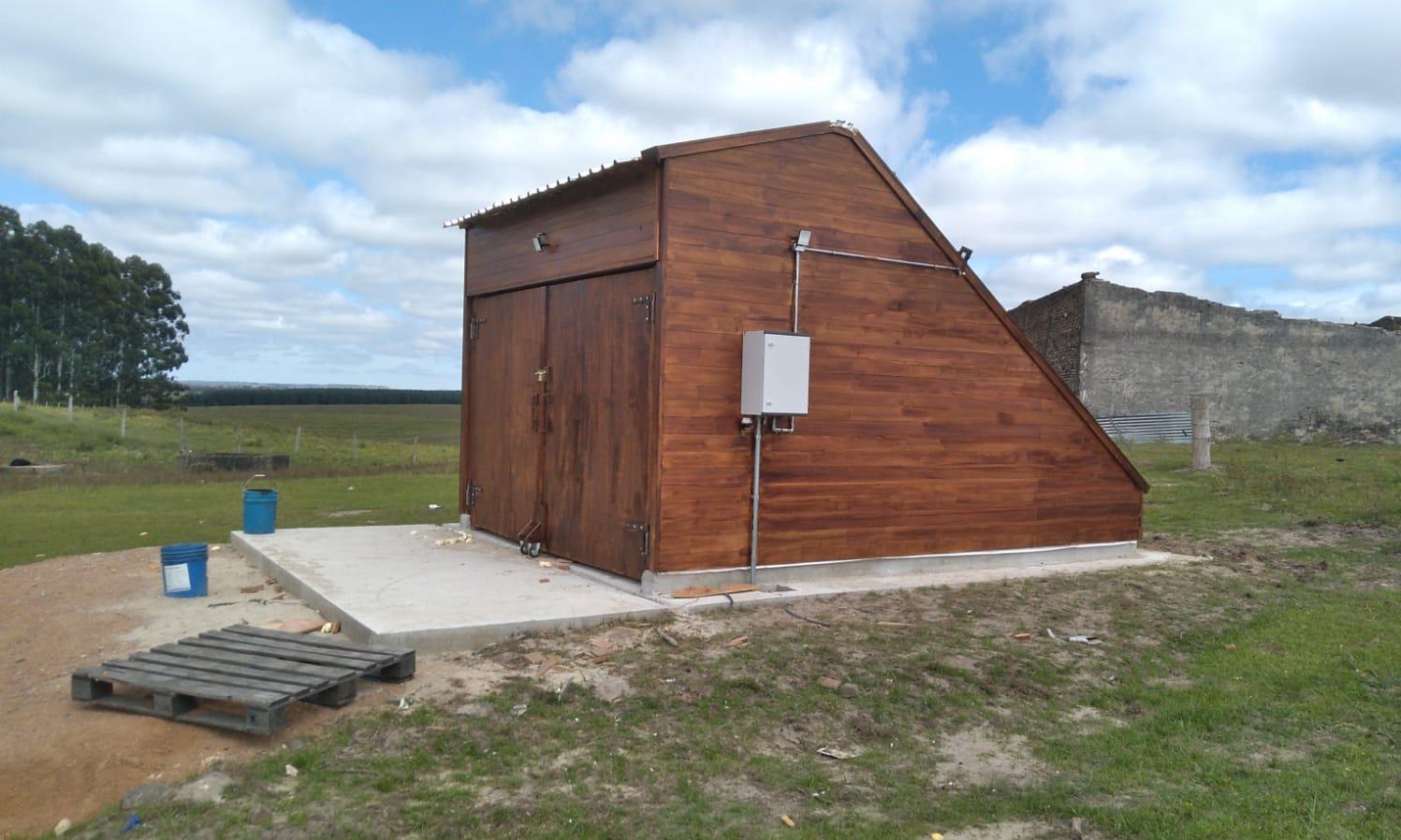Horno solar de secado de madera