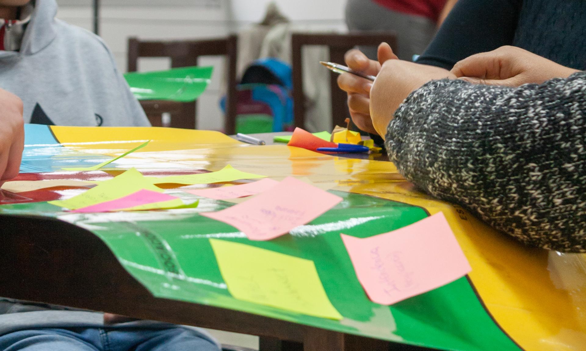 docentes trabajando