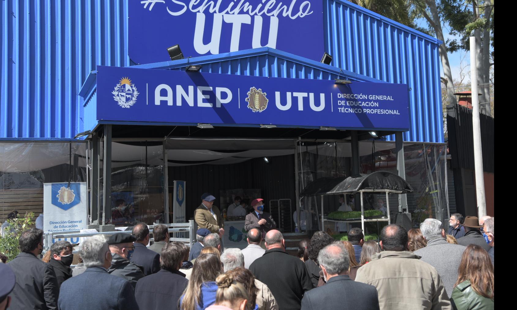 Stand de UTU en la Expo Prado 2021