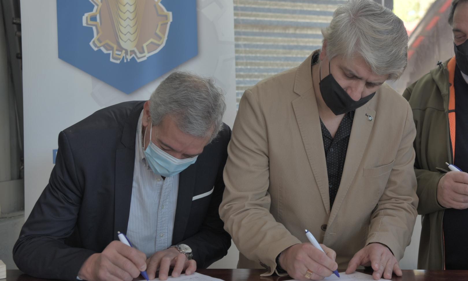 Firma del convenio