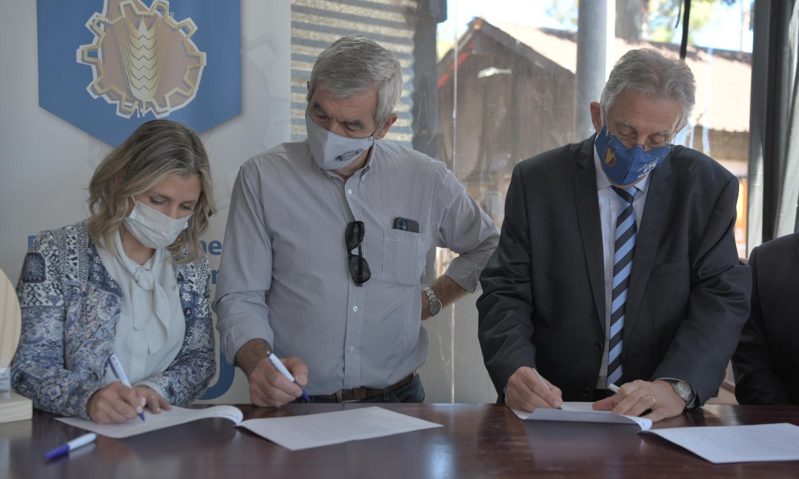Firma del convenio