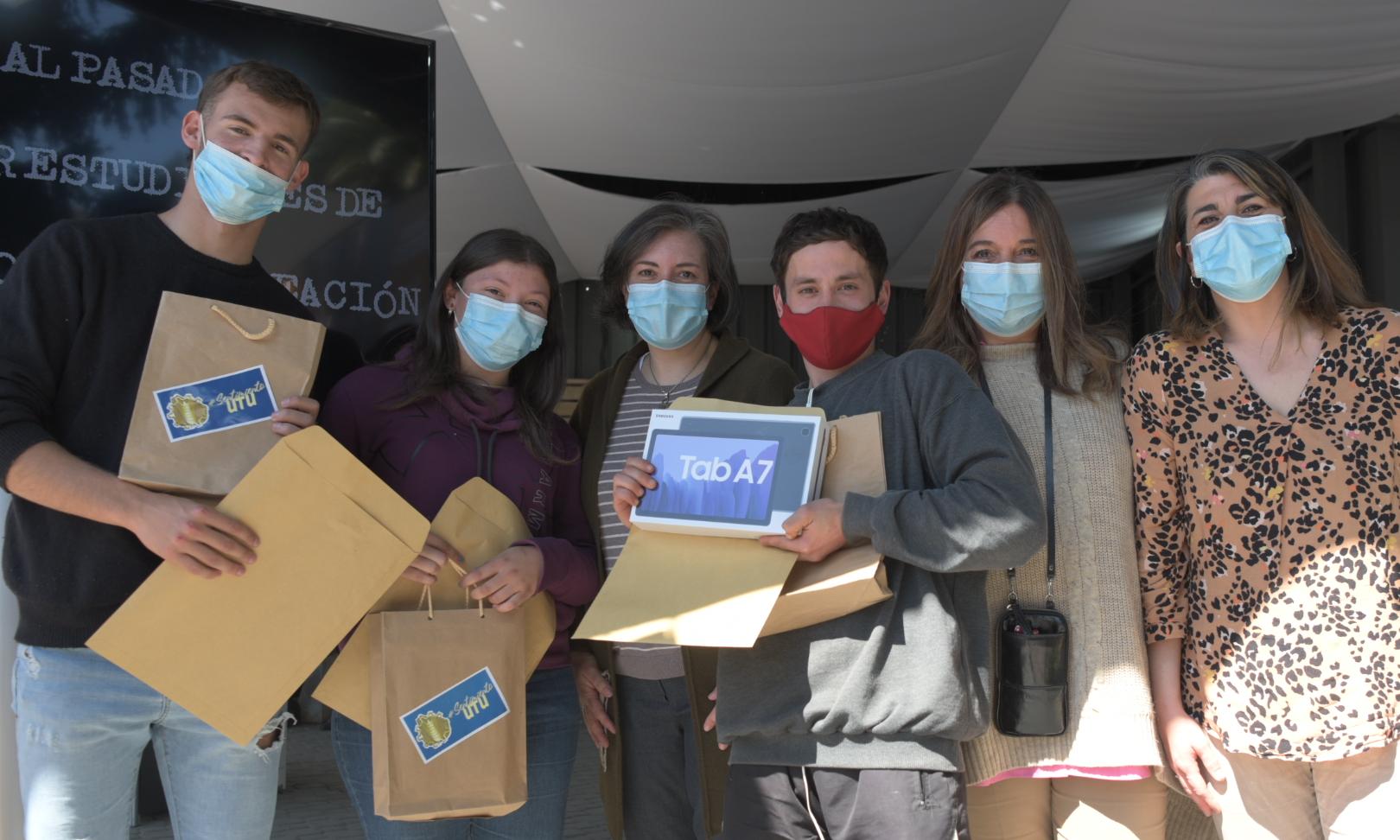 Ganadores del concurso "Habilidades Juveniles"