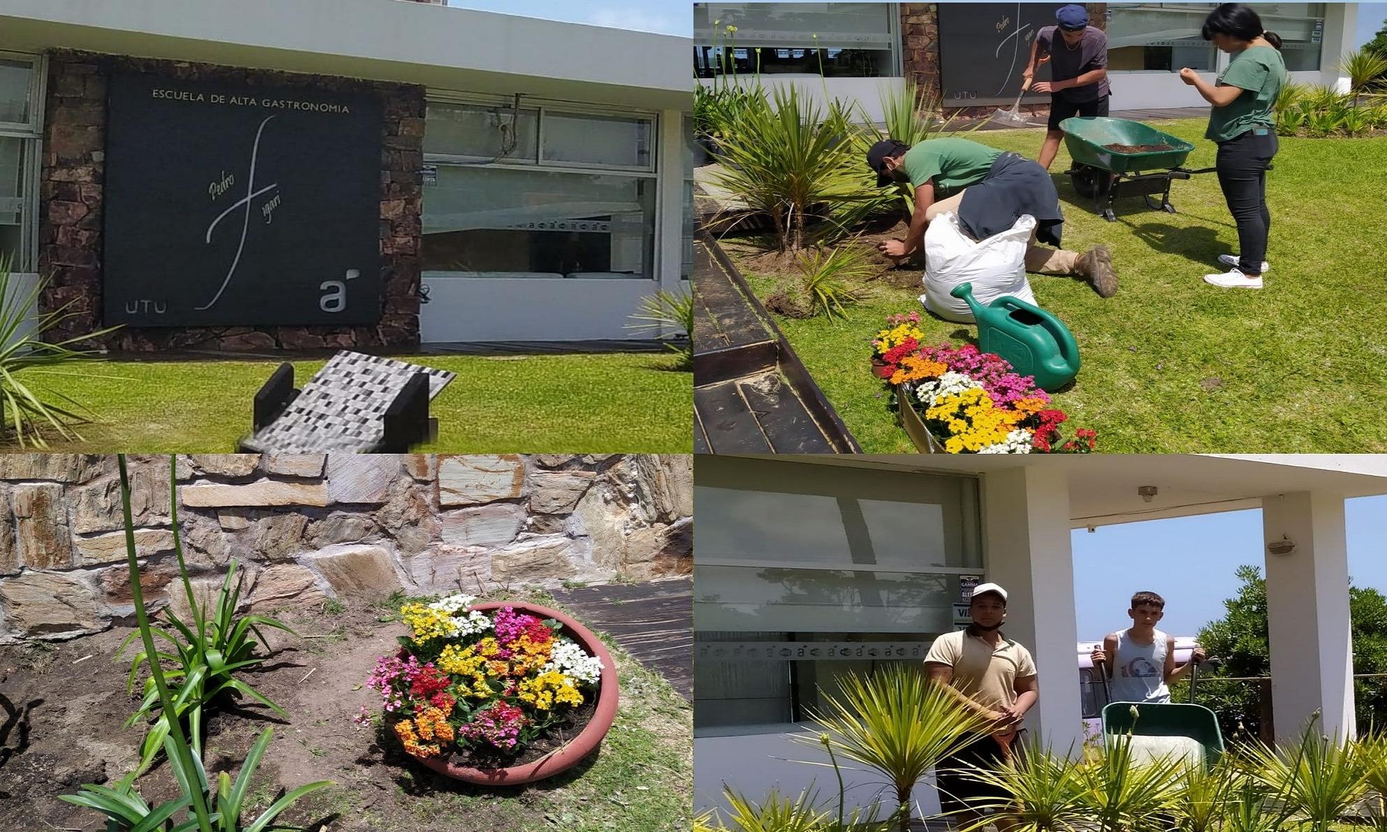 Estudiantes de la Escuela Agraria “Ing. Agr. Dante Bianchi” de San Carlos