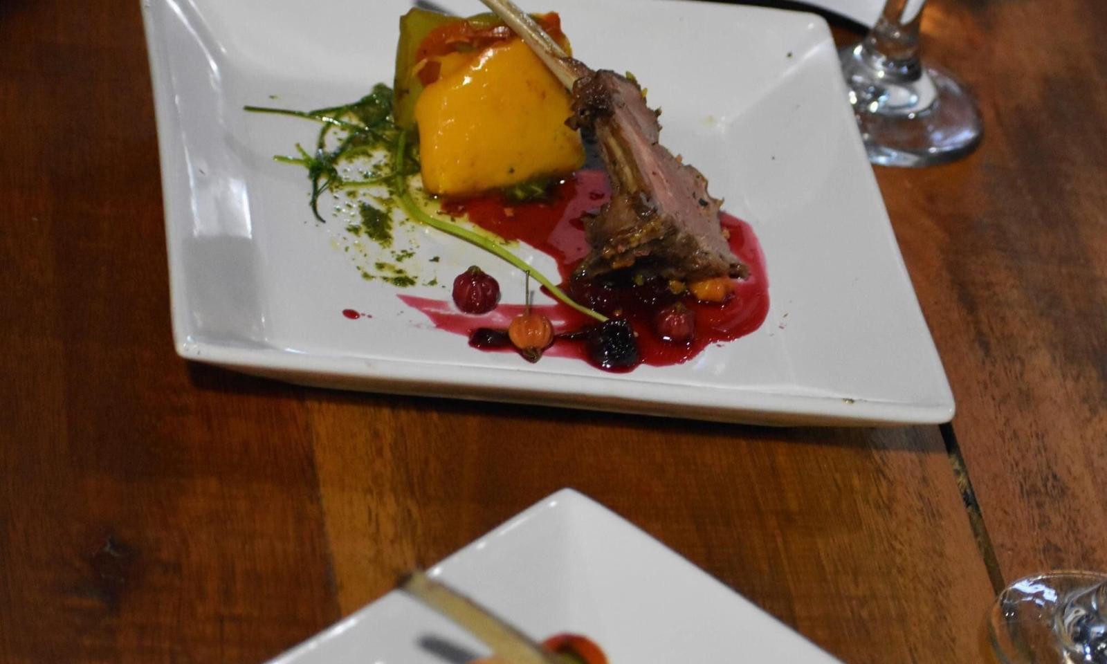 Plato ganador del concurso “Salto Gourmet Internacional”